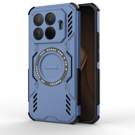 MagSafe-Hülle für Xiaomi 15T Pro, Techsuit, ArmorMag, Blau