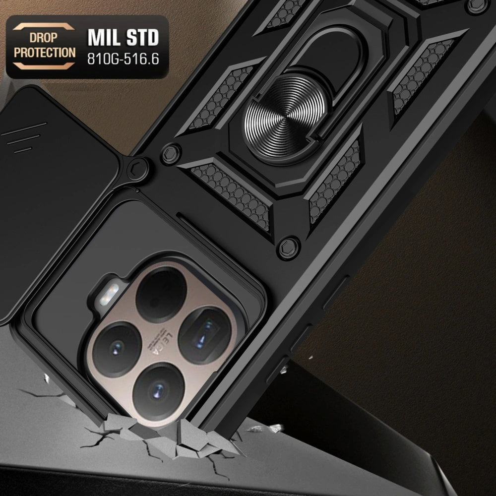 Custodia per Xiaomi 15T Pro, Techsuit, CamShield, Blu