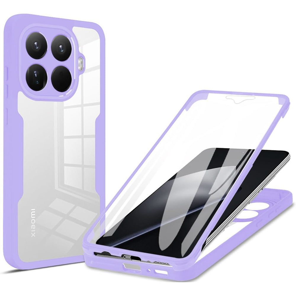 Custodia per Xiaomi 15T Pro, Techsuit, ColorVerse 360, Viola