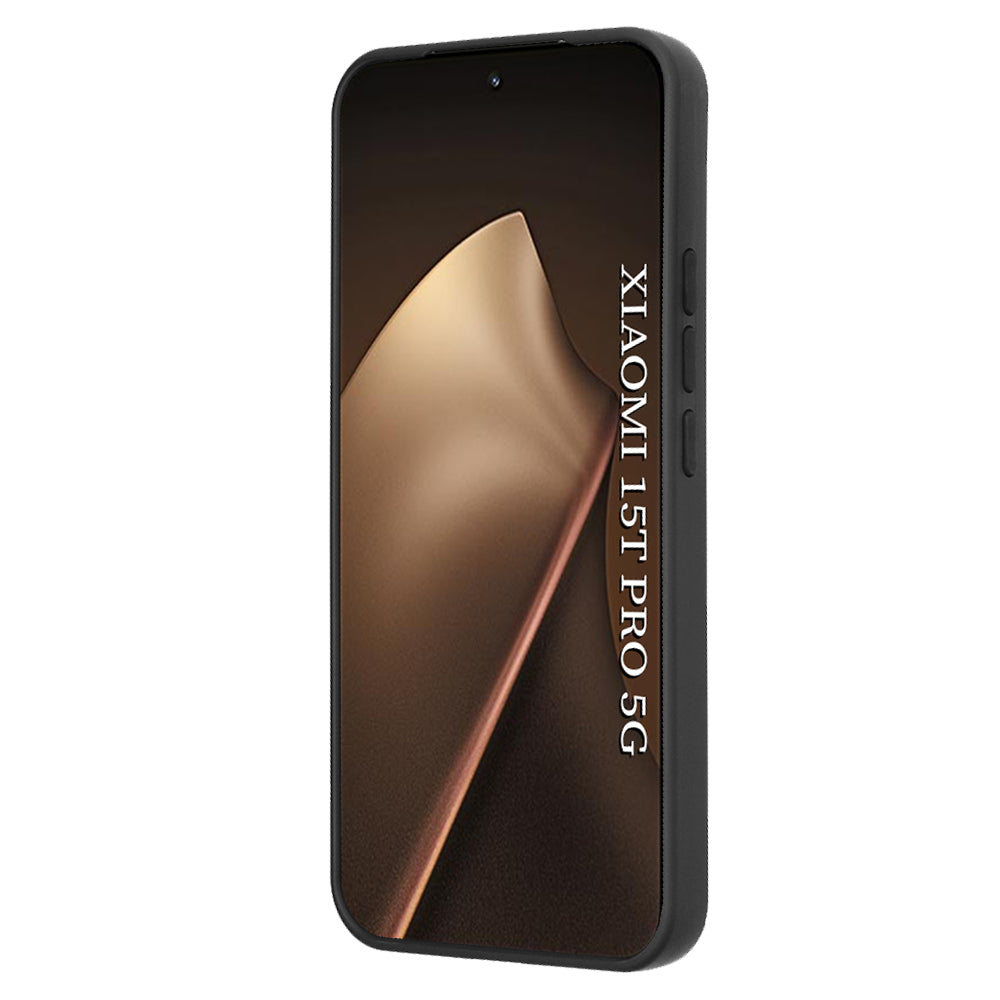 Custodia per Xiaomi 15T Pro, Techsuit, Glinth, Nera