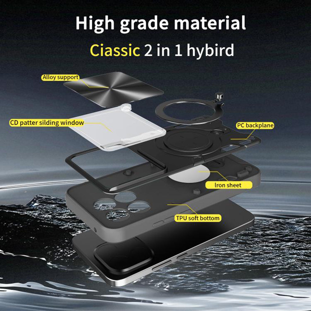 Hülle für Xiaomi 15T, Techsuit, CamGuard Pro, Blau