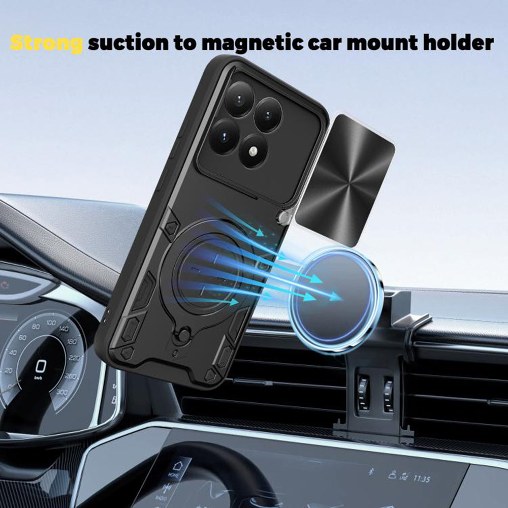 Hülle für Xiaomi 15T, Techsuit, CamGuard Pro, Rot