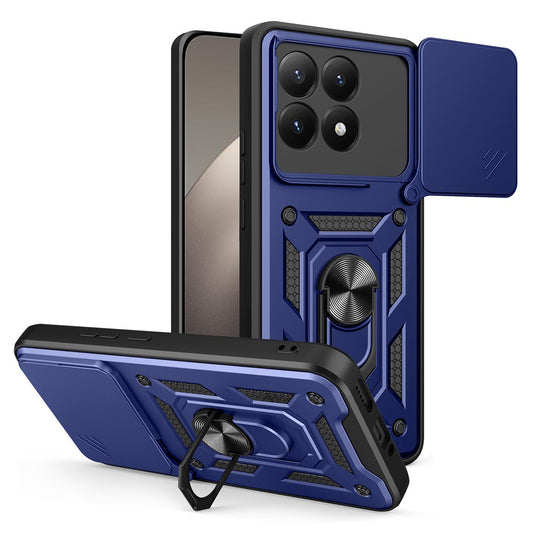 Étui pour Xiaomi 15T, Techsuit, CamShield, Bleu