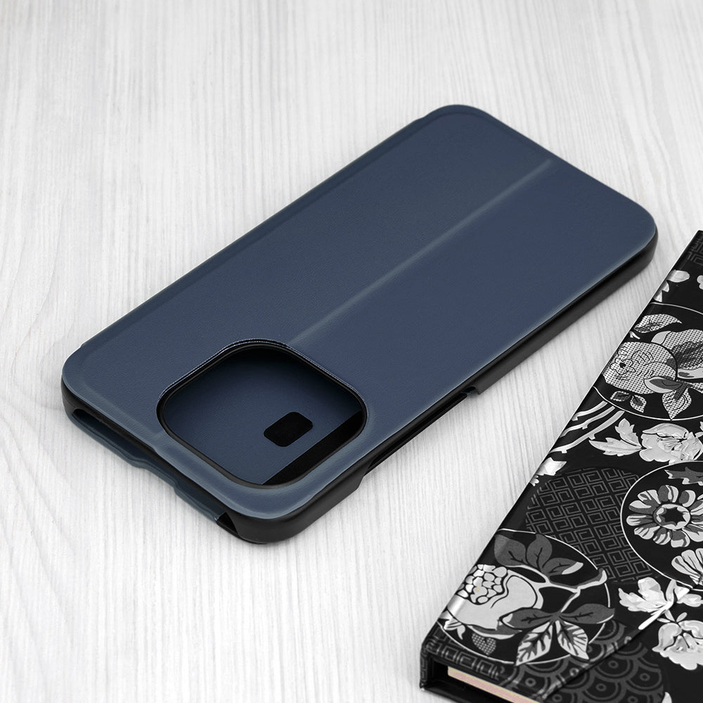 Étui pour Xiaomi 15T, Techsuit, eFold, Bleu Foncé