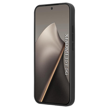 Custodia per Xiaomi 15T, Techsuit, Glinth, Nera