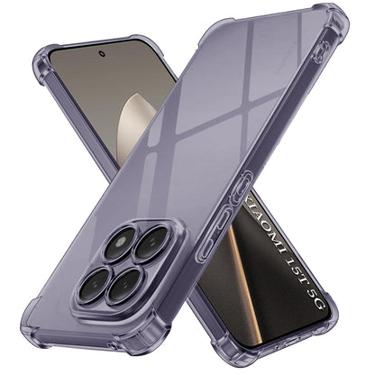 Case for Xiaomi 15T, Techsuit, Shockproof Clear, Black