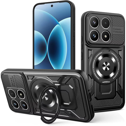 Coque pour Xiaomi 17, Techsuit, RuggedCam, Noire
