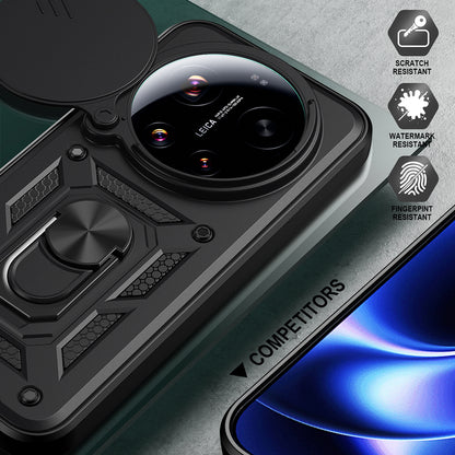 Hülle für Xiaomi 17 Ultra, Techsuit, CamShield, Blau