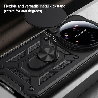 Hülle für Xiaomi 17 Ultra, Techsuit, CamShield, Blau