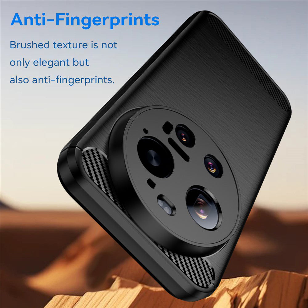 Étui pour Xiaomi 17 Ultra, Techsuit, Carbone, Noir