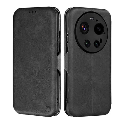 Custodia per Xiaomi 17 Ultra, Techsuit, Safe Wallet Plus, Nera