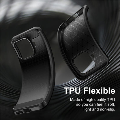 Custodia per Xiaomi 17T Pro, Techsuit, Carbonio, Nera