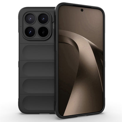 Coque pour Xiaomi 17T Pro, Techsuit, Magic Shield, Noire