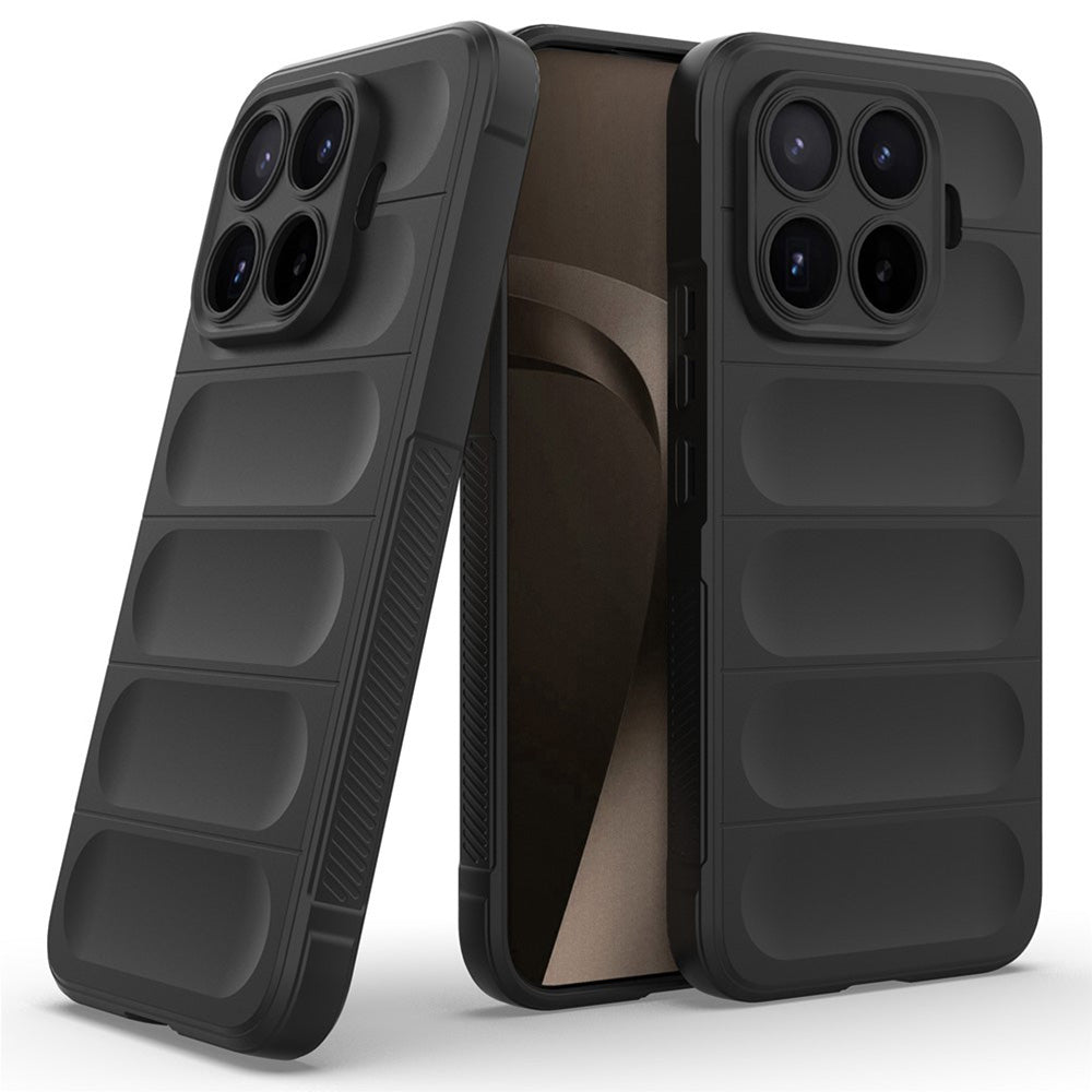 Coque pour Xiaomi 17T Pro, Techsuit, Magic Shield, Noire