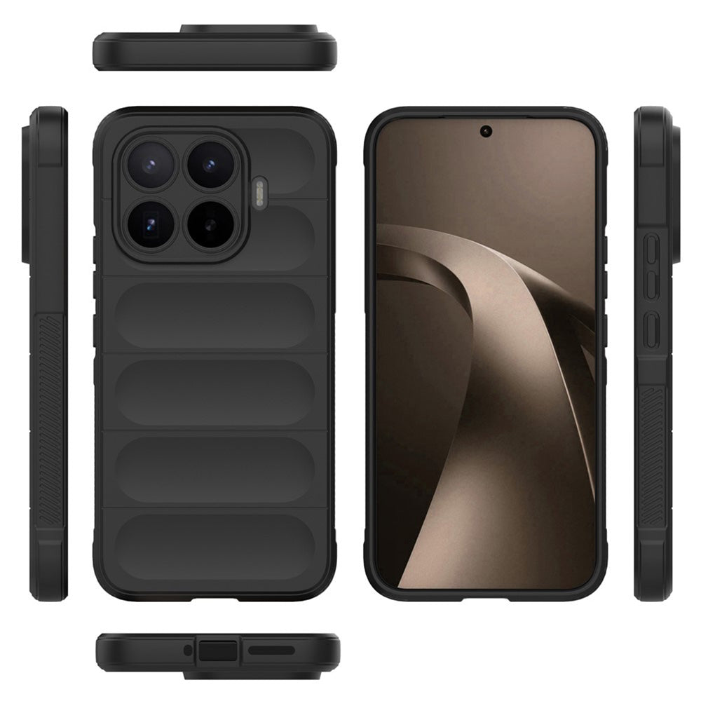 Coque pour Xiaomi 17T Pro, Techsuit, Magic Shield, Noire