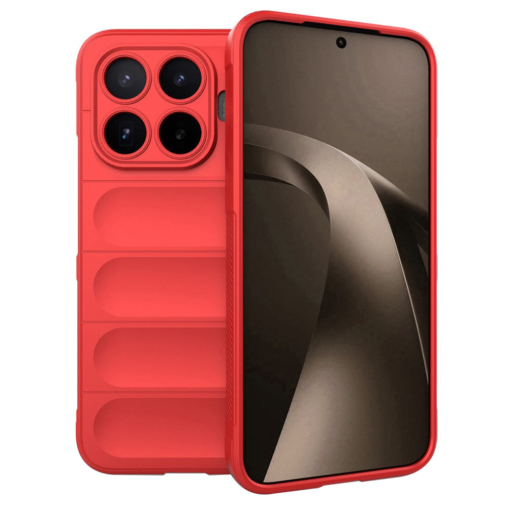 Custodia per Xiaomi 17T Pro, Techsuit, Magic Shield, Rossa