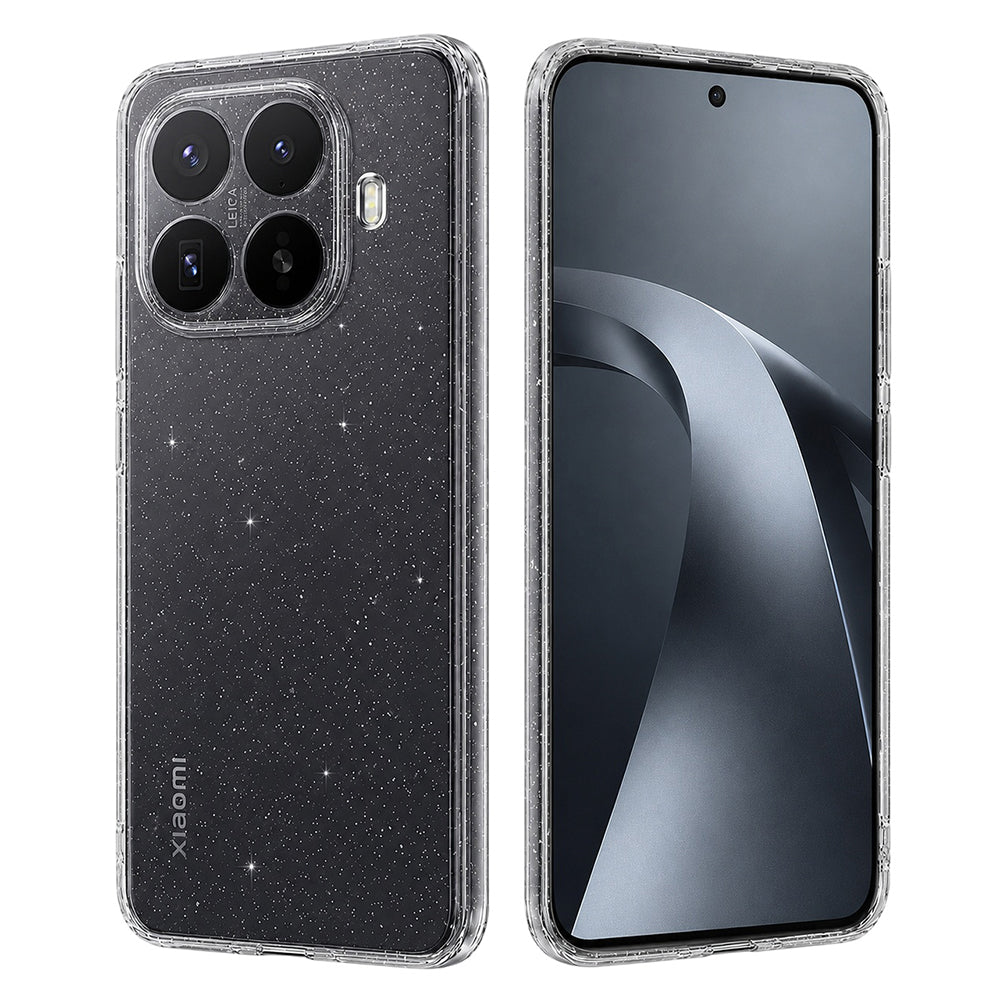 Custodia per Xiaomi 17T Pro, Techsuit, SparkleSkin, Trasparente