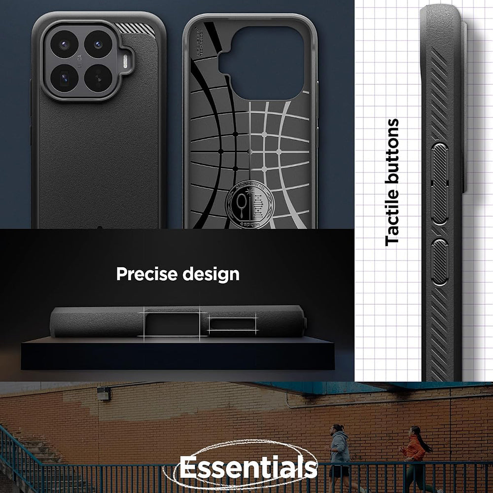 Hülle für Xiaomi 17T, Spigen, Rugged Armor, Schwarz ACS11870