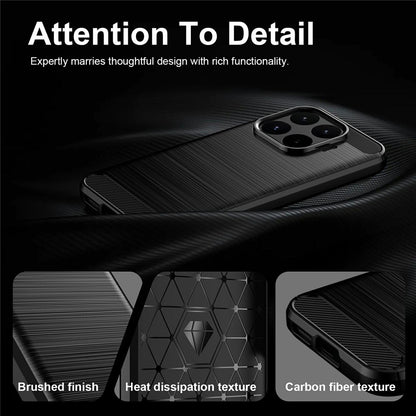 Coque pour Xiaomi 17T, Techsuit, Carbone, Bleue