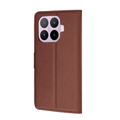 Coque pour Xiaomi 17T, Techsuit, Leather Folio, Marron