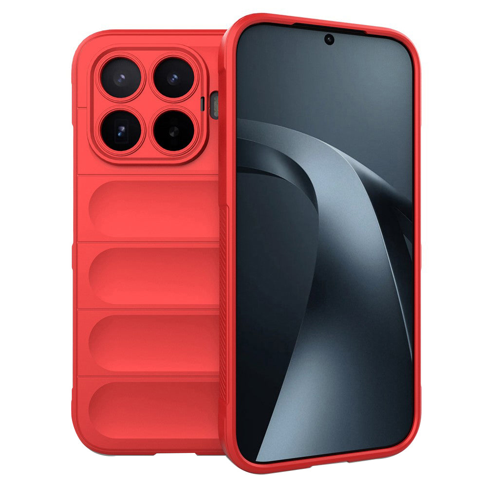 Custodia per Xiaomi 17T, Techsuit, Magic Shield, Rossa