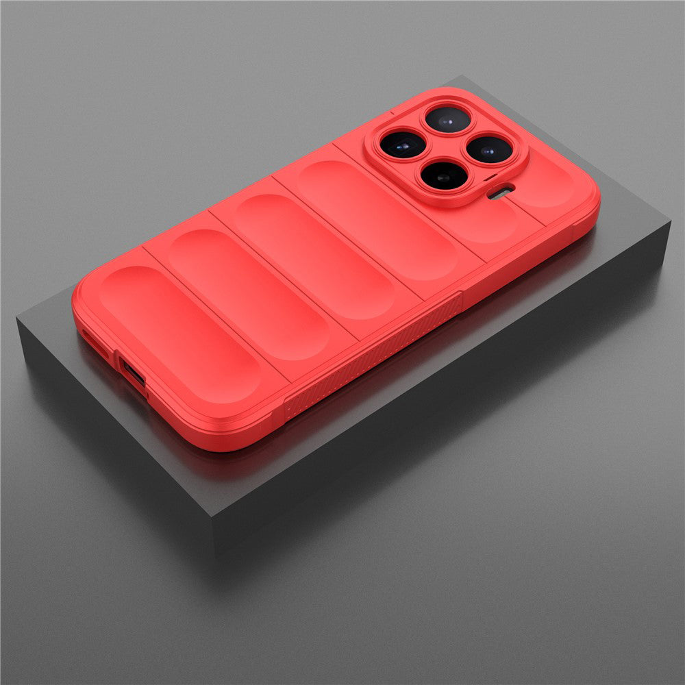 Custodia per Xiaomi 17T, Techsuit, Magic Shield, Rossa