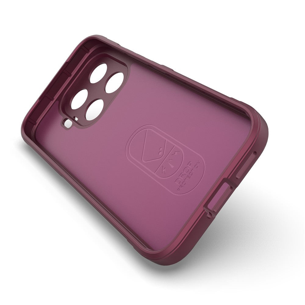 Hülle für Xiaomi 17T, Techsuit, Magic Shield, Weinrot