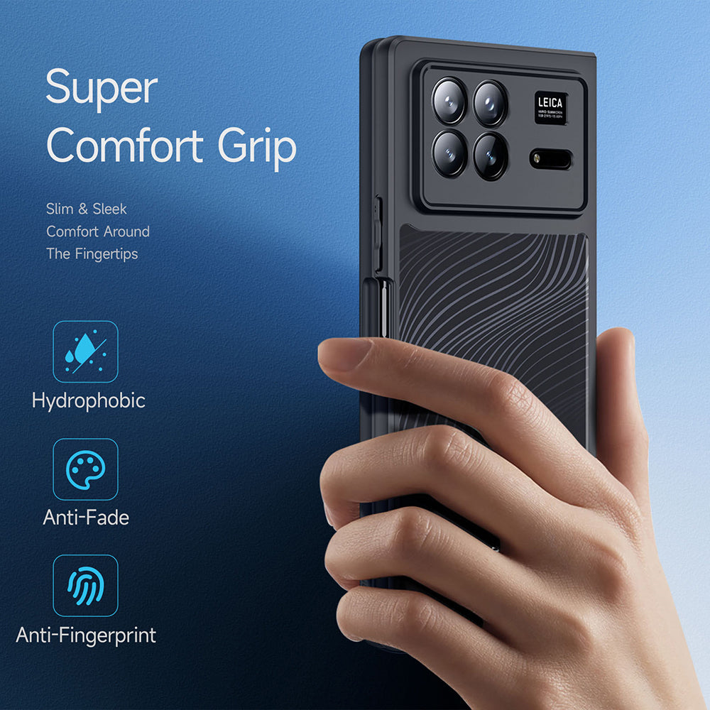 Custodia per Xiaomi Mix Fold 3, DUX DUCIS, Aimo, Nera