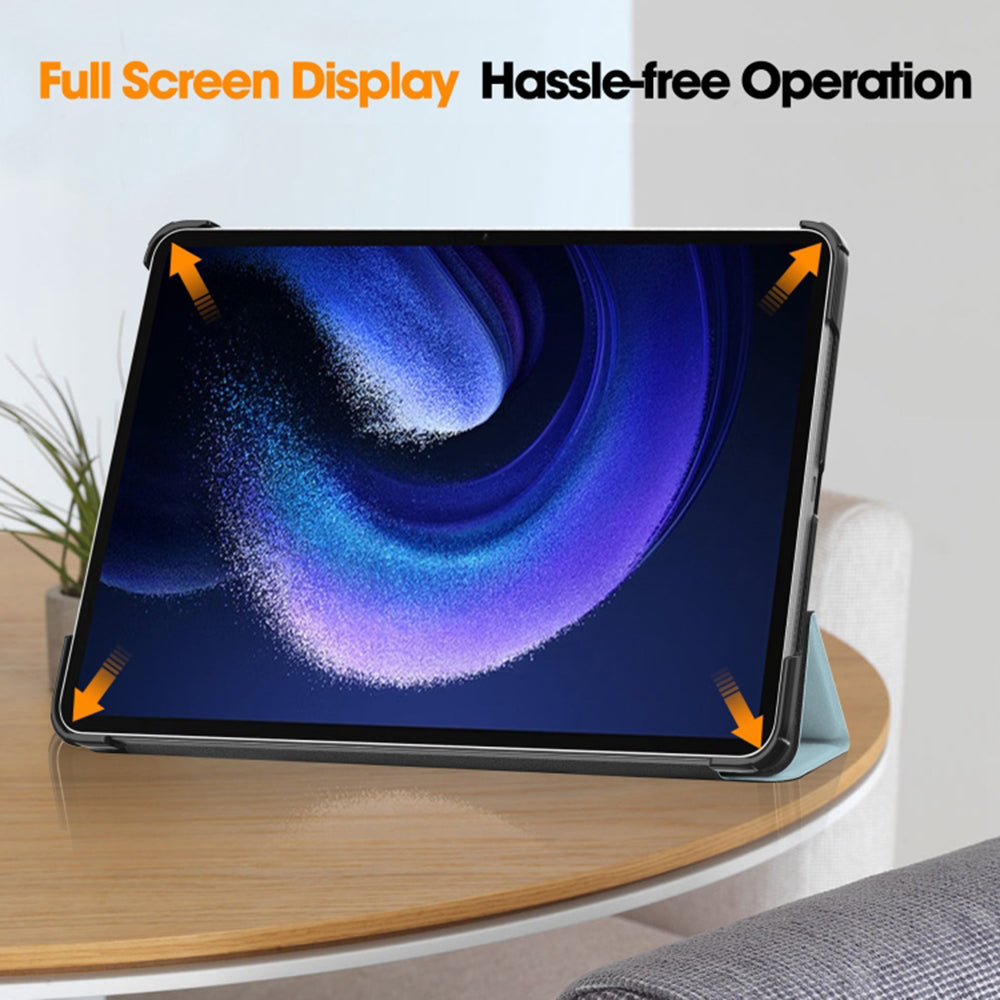 Hülle für Xiaomi Pad 6 / 6 Pro, Techsuit, FoldPro Unicorn, Mehrfarbig