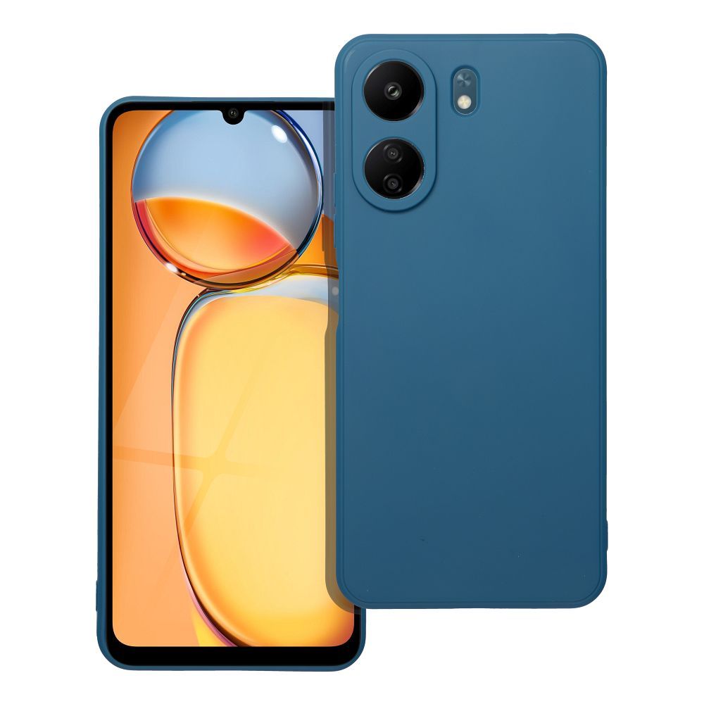 Custodia per Xiaomi Poco C65 / Redmi 13C, OEM, Opaca, Blu