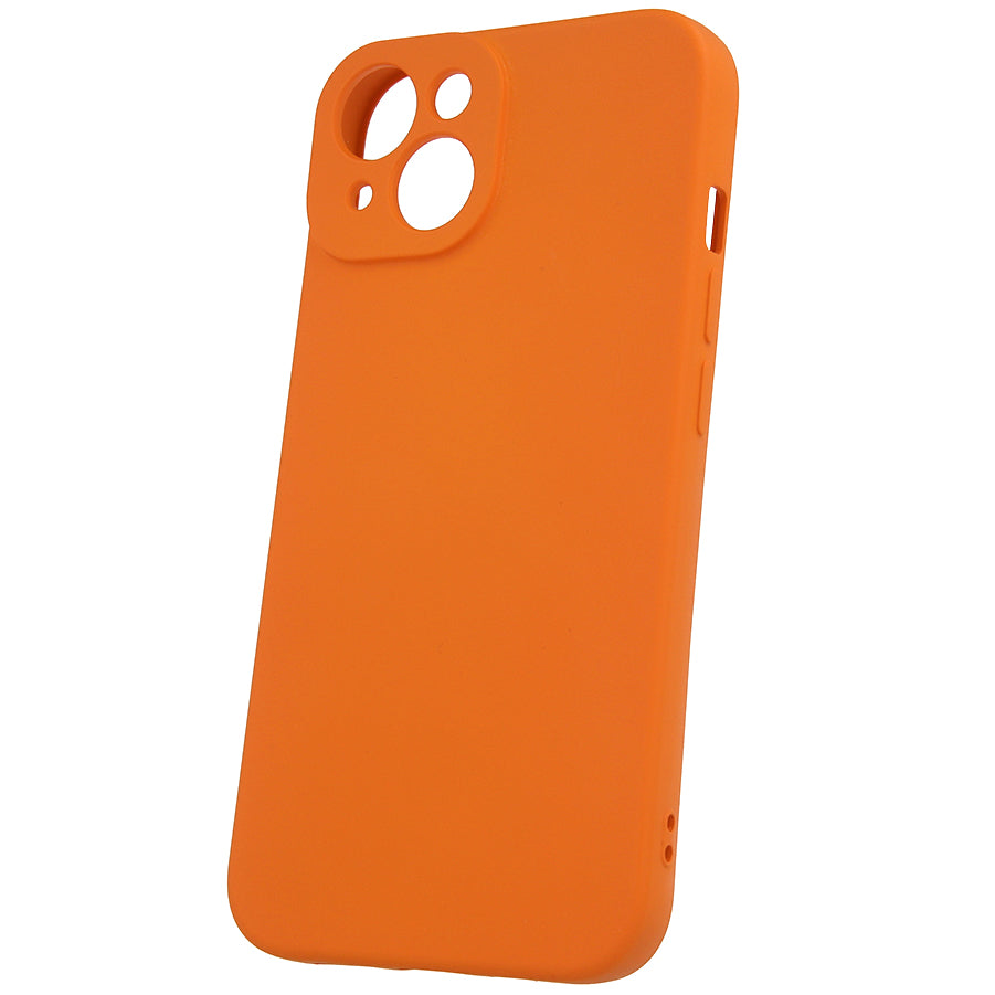 Coque pour Xiaomi Poco M6 / Redmi 13C 5G, OEM, Silicone, Orange