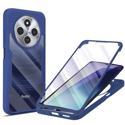 Coque pour Xiaomi Poco C75 / Redmi 14C, Techsuit, ColorVerse 360, Bleue
