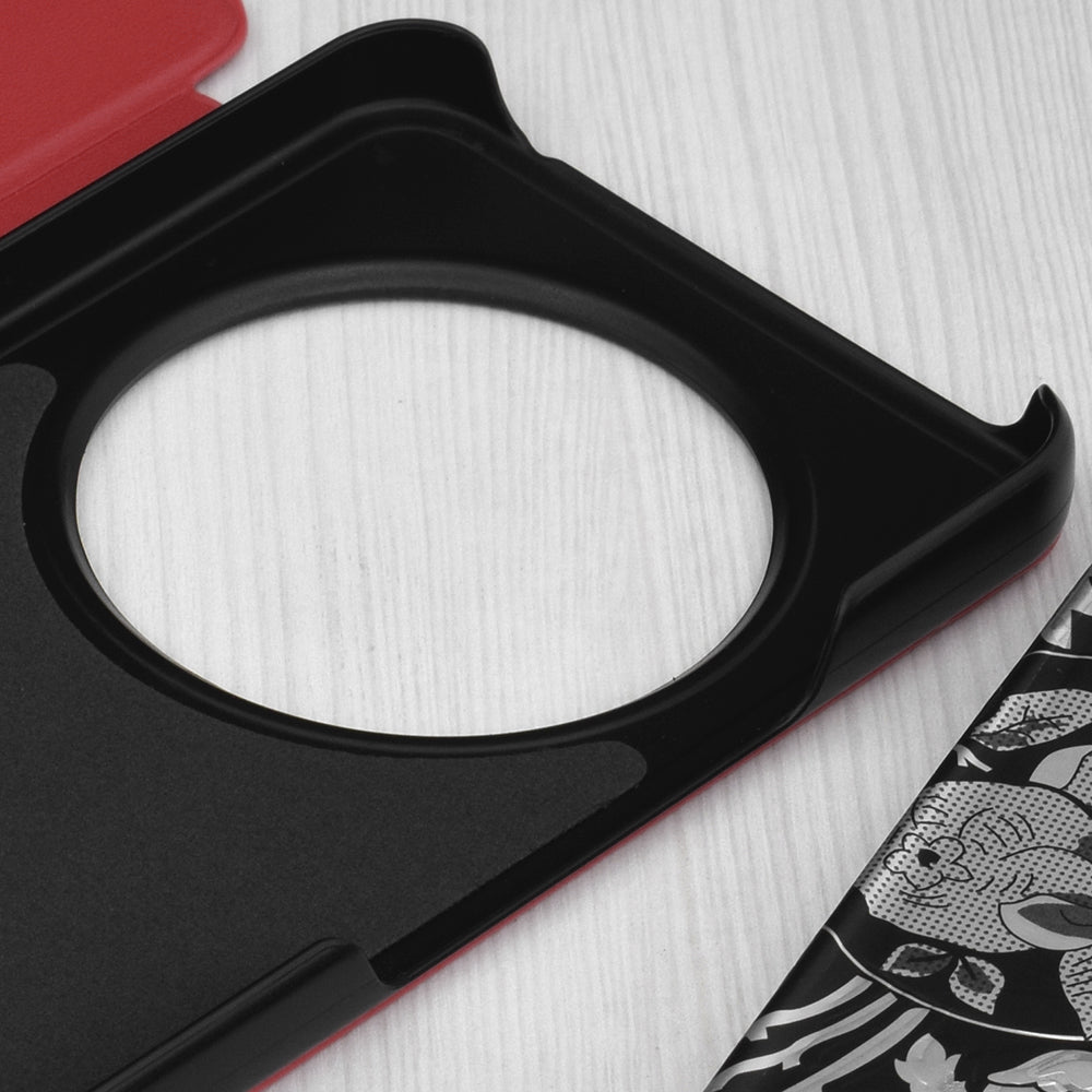 Coque pour Xiaomi Poco C75 / Redmi 14C, Techsuit, eFold, Rouge