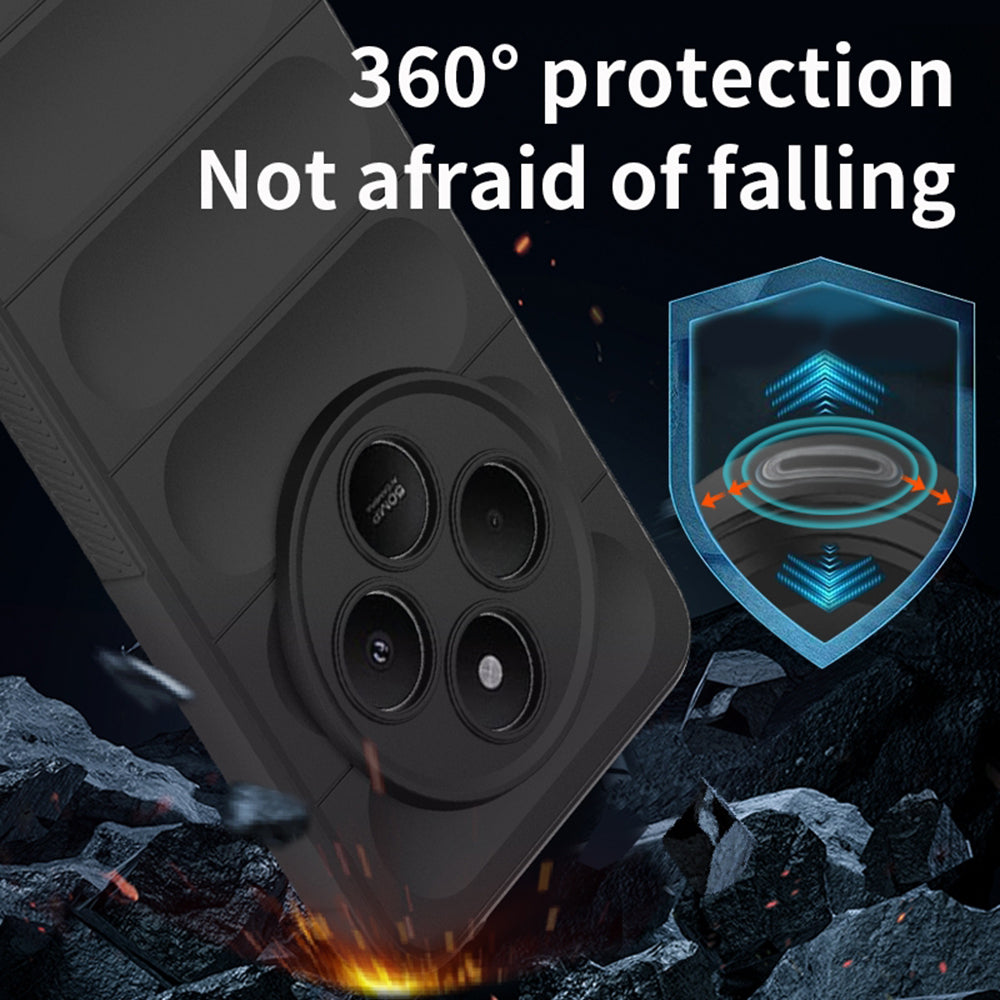 Coque pour Xiaomi Poco C75 / Redmi 14C, Techsuit, Magic Shield, Vert