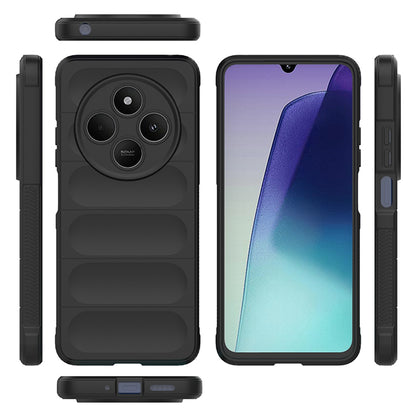 Coque pour Xiaomi Poco C75 / Redmi 14C, Techsuit, Magic Shield, Bordeaux
