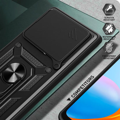 Coque pour Xiaomi Poco F6 Pro, Techsuit, CamShield, Bleue