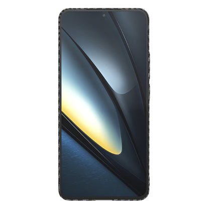 Coque pour Xiaomi Poco F6 Pro, Techsuit, Carbonite FiberShell, Noire