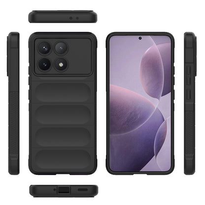 Custodia per Xiaomi Poco F6 Pro, Techsuit, Magic Shield, Blu