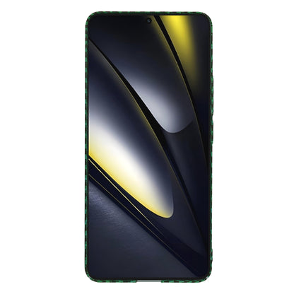 Custodia per Xiaomi Poco F6, Techsuit, Carbonite FiberShell, Verde