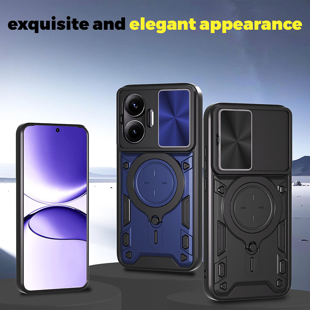 Custodia per Xiaomi Poco F7, Techsuit, CamGuard Pro, Nera