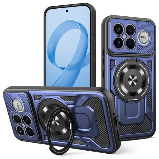 Custodia per Xiaomi Poco F8 Ultra, Techsuit, RuggedCam, Blu