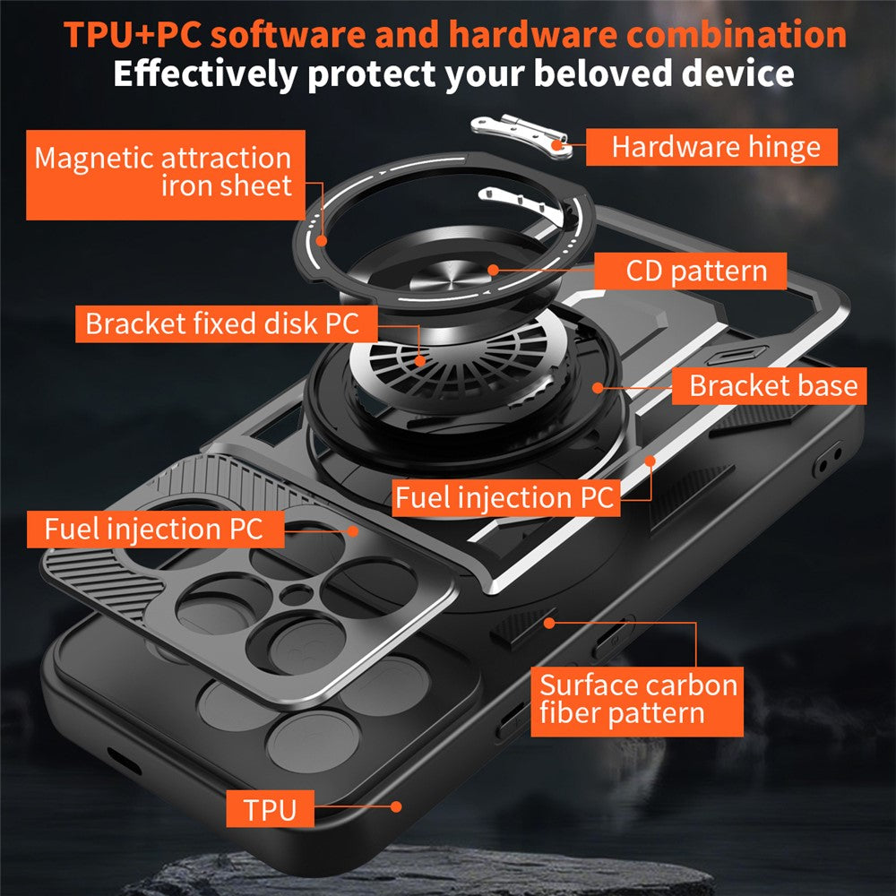 Étui pour Xiaomi Poco F8 Ultra, Techsuit, RuggedCam, Bleu