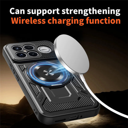 Étui pour Xiaomi Poco F8 Ultra, Techsuit, RuggedCam, Bleu