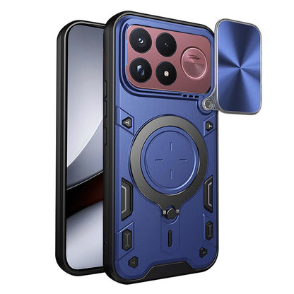 Hülle für Xiaomi Poco F9 Ultra, Techsuit, CamGuard Pro, Blau