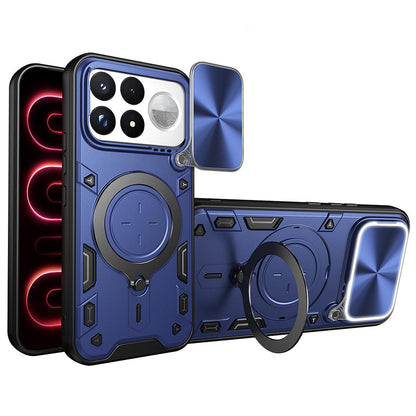 Hülle für Xiaomi Poco F9 Ultra, Techsuit, CamGuard Pro, Blau