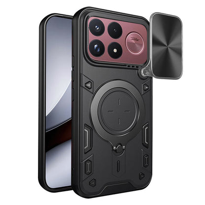 Hülle für Xiaomi Poco F9 Ultra, Techsuit, CamGuard Pro, Schwarz