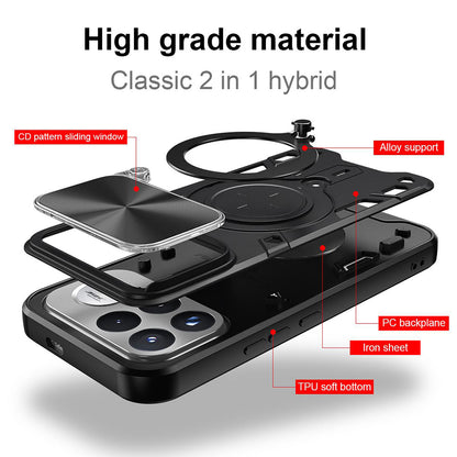 Hülle für Xiaomi Poco F9 Ultra, Techsuit, CamGuard Pro, Schwarz