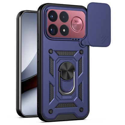 Hülle für Xiaomi Poco F9 Ultra, Techsuit, CamShield, Blau