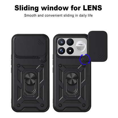 Hülle für Xiaomi Poco F9 Ultra, Techsuit, CamShield, Blau