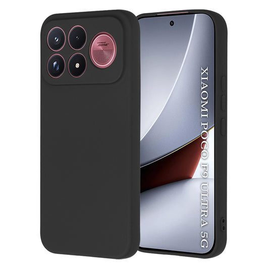 Cover per Xiaomi Poco F9 Ultra, Techsuit, SoftFlex, nera